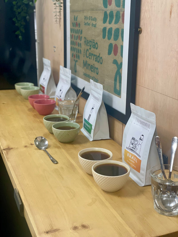 New season coffee cupping - Ormskirk Market